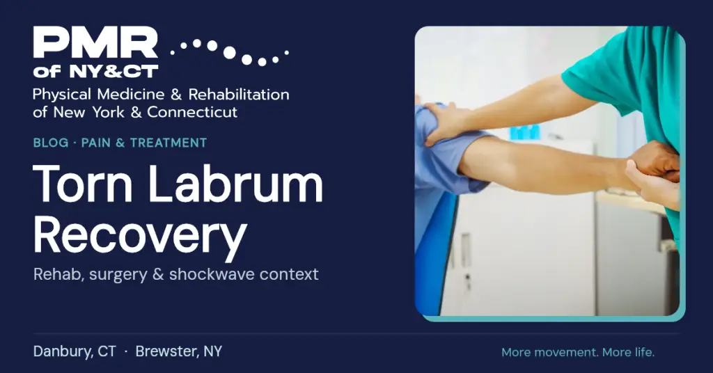 Torn Labrum Recovery: Rehab, Surgery and Where Shockwave Fits