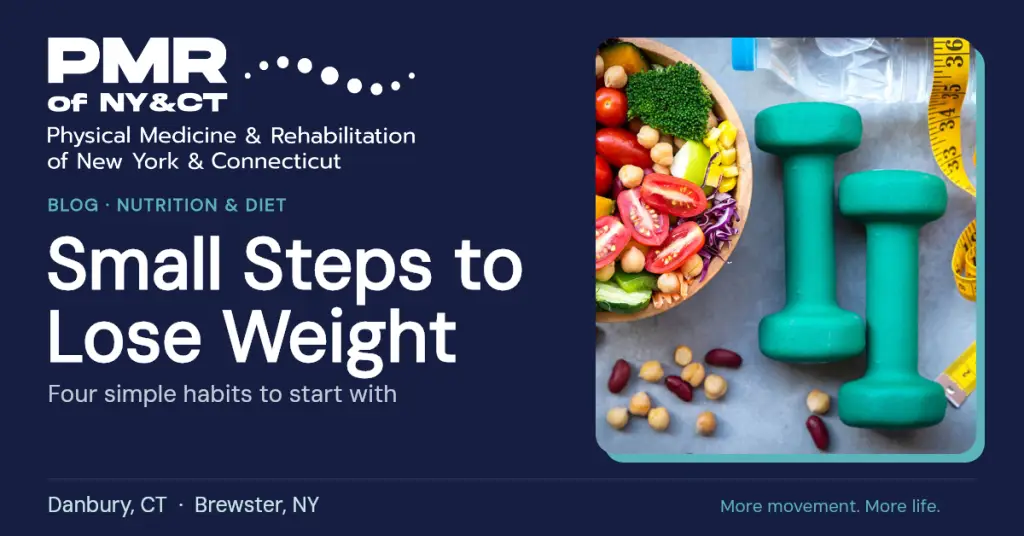 Small Steps to Lose Weight: Four Simple Habits to Start With