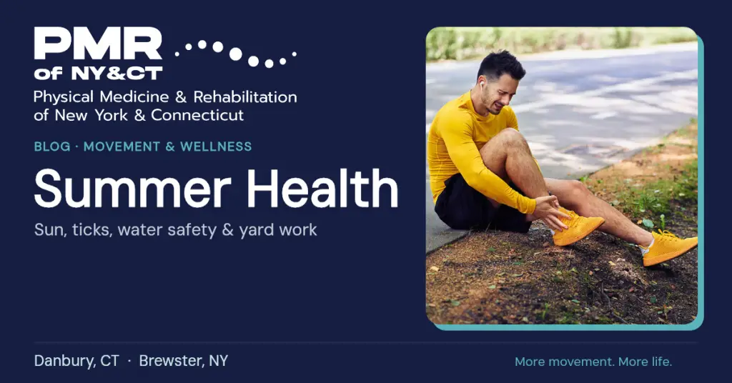 Summer Health Tips: Sun, Ticks, Water Safety and Yard Work