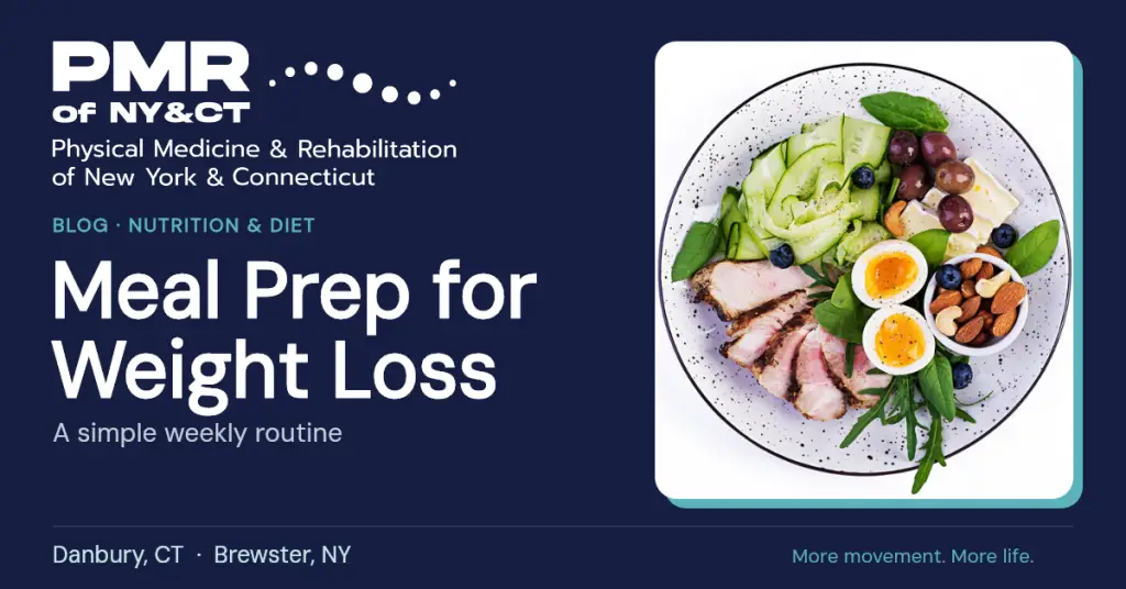 Meal Prep for Weight Loss: A Simple Weekly Routine