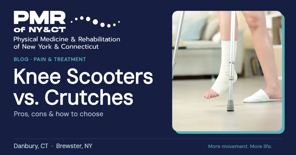 Knee Scooter vs Crutches: Pros, Cons and How to Choose