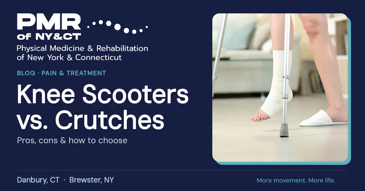 Knee Scooter vs Crutches: Pros, Cons and How to Choose
